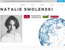 Tablet Screenshot of nataliesmolenski.com